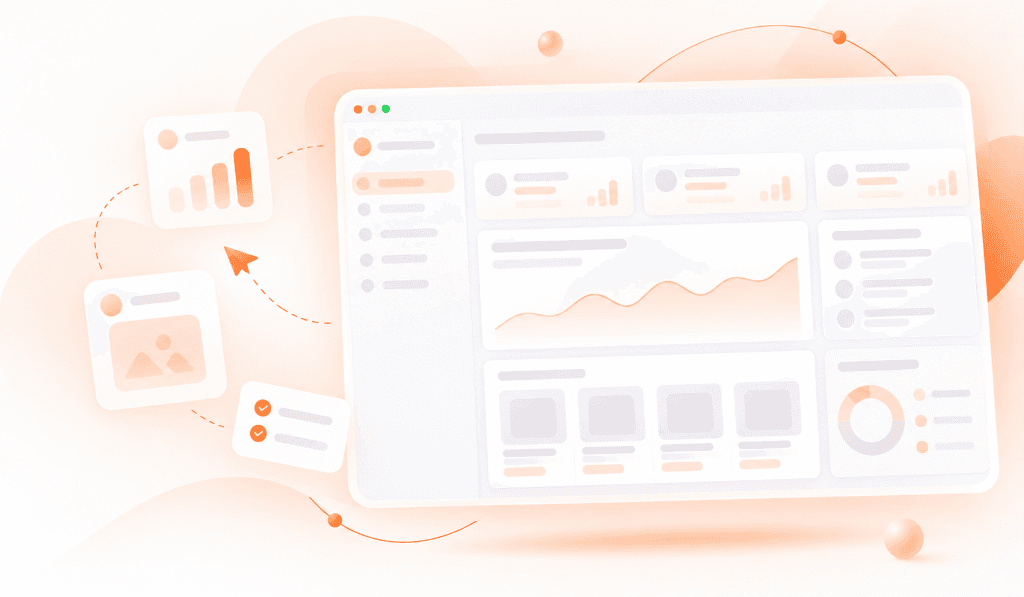 NexusFlow dashboard showing content workflow and campaign analytics
